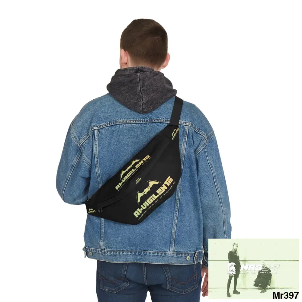 A1- Vigilante Large Fanny Pack 8’’ × 9’’ × 4’’ Bags