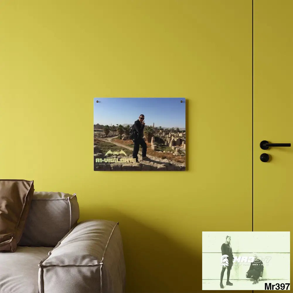 A1-Vigilante Luxor Temples heading to Kenya • Acrylic Wall Art Panels Home Decor