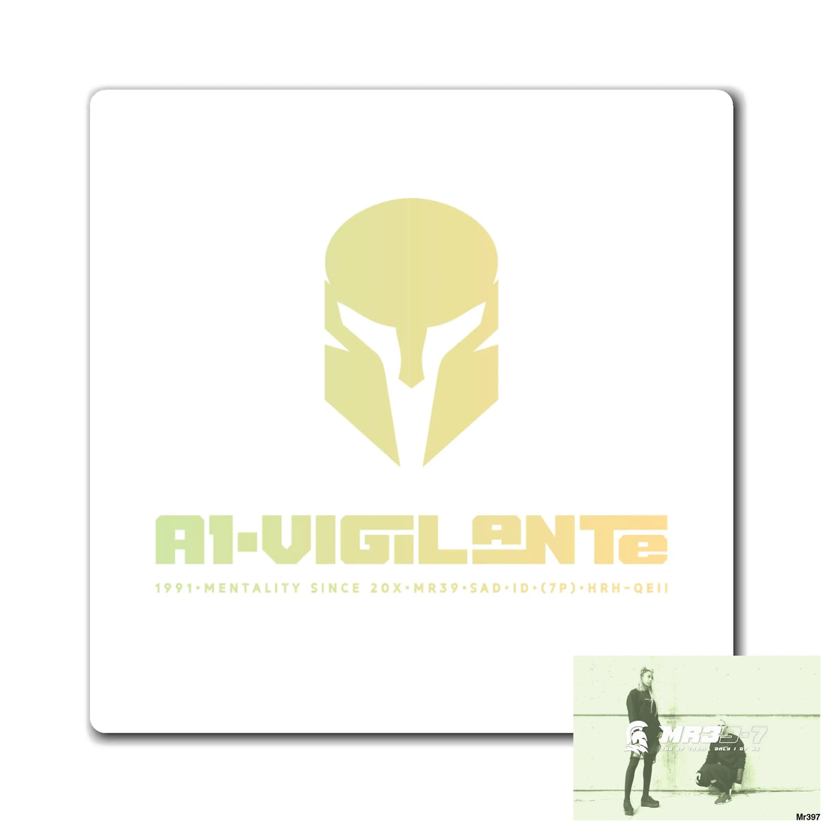 A1-Vigilante Magnet 6’’ × 6’’ Paper products