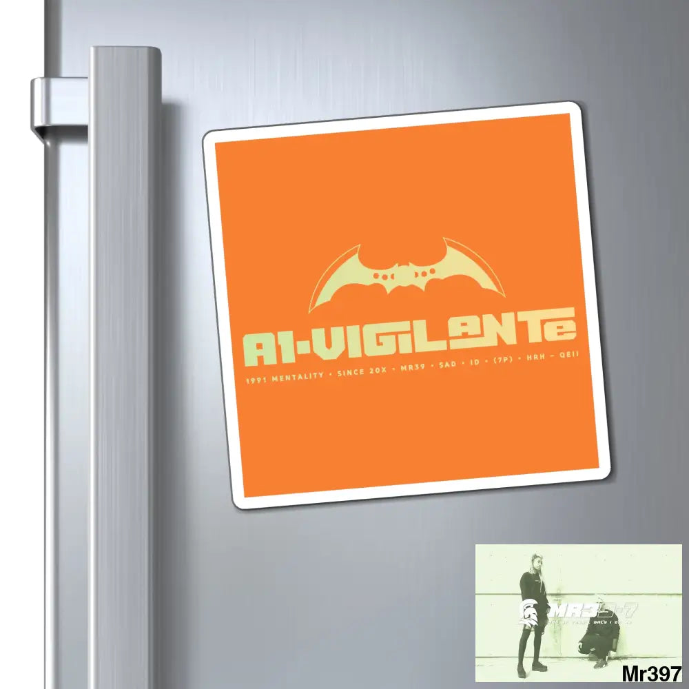 A1-Vigilante Magnet 6’’ × 6’’ Paper products