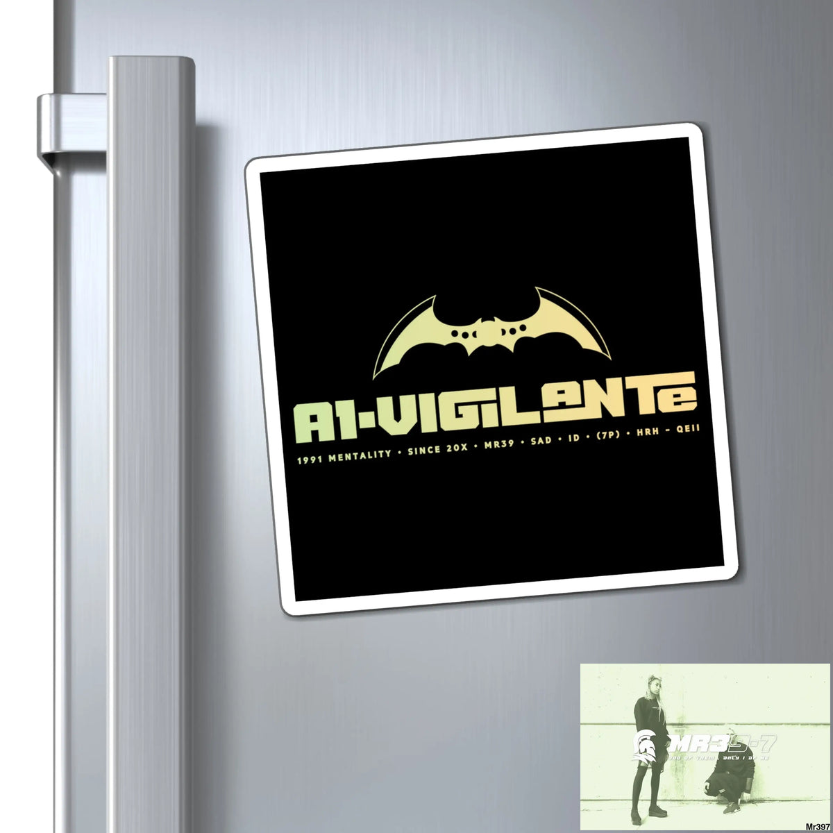 A1-Vigilante Magnet 6’’ × 6’’ Paper products