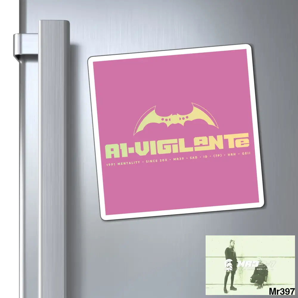 A1-Vigilante Magnet 6’’ × 6’’ Paper products