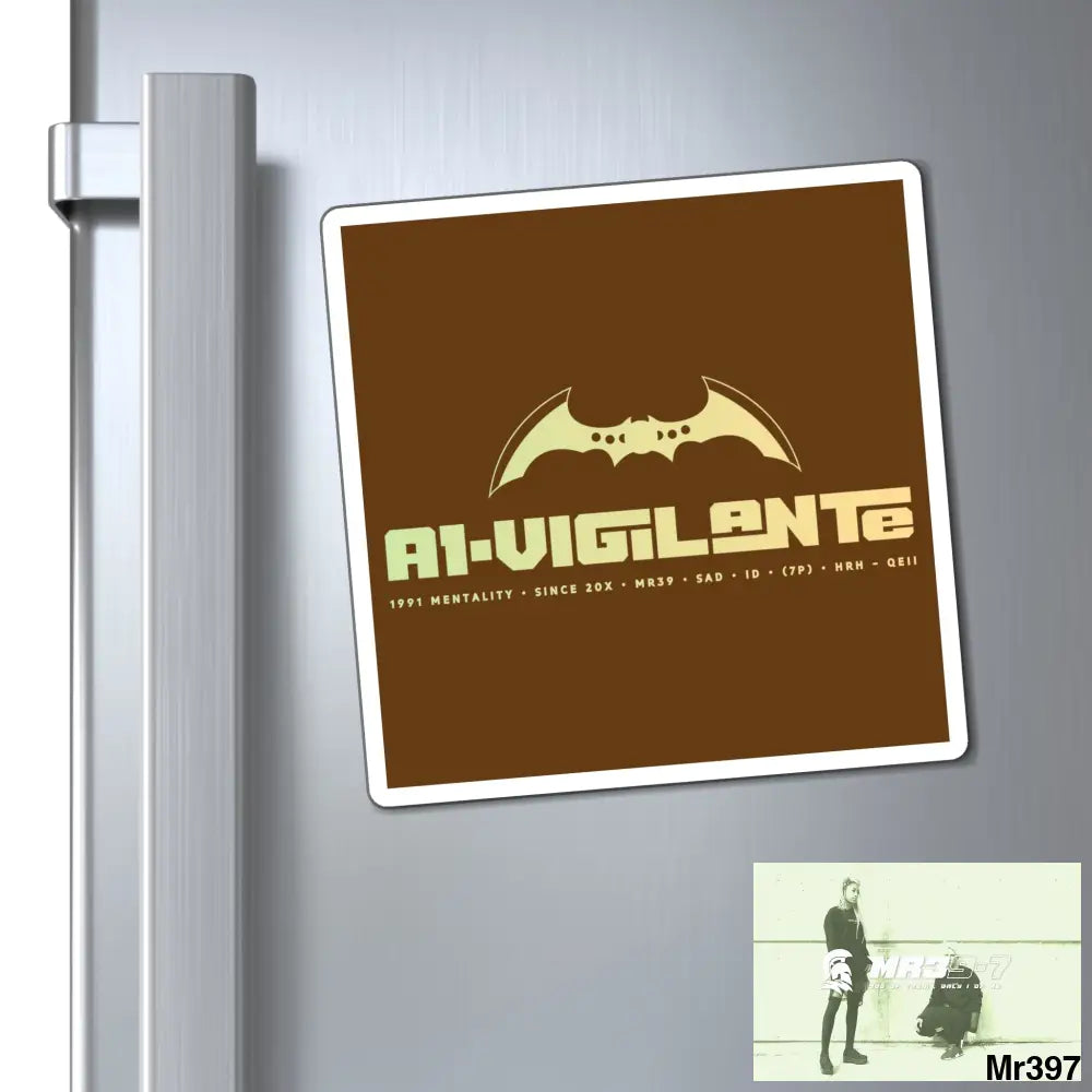A1-Vigilante Magnet 6’’ × 6’’ Paper products