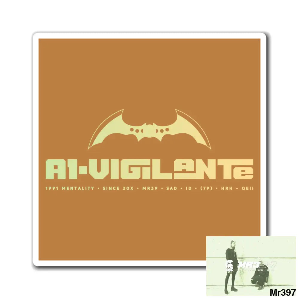 A1-Vigilante Magnet Paper products