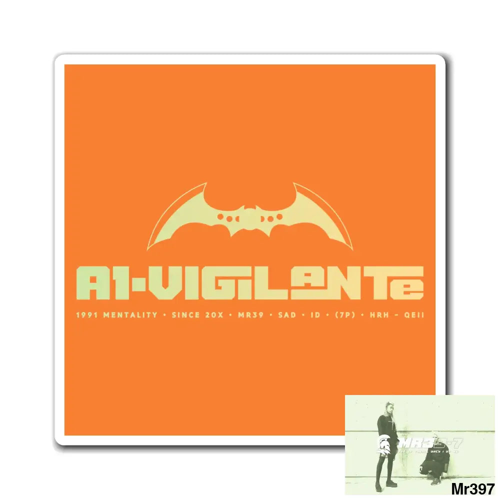 A1-Vigilante Magnet Paper products