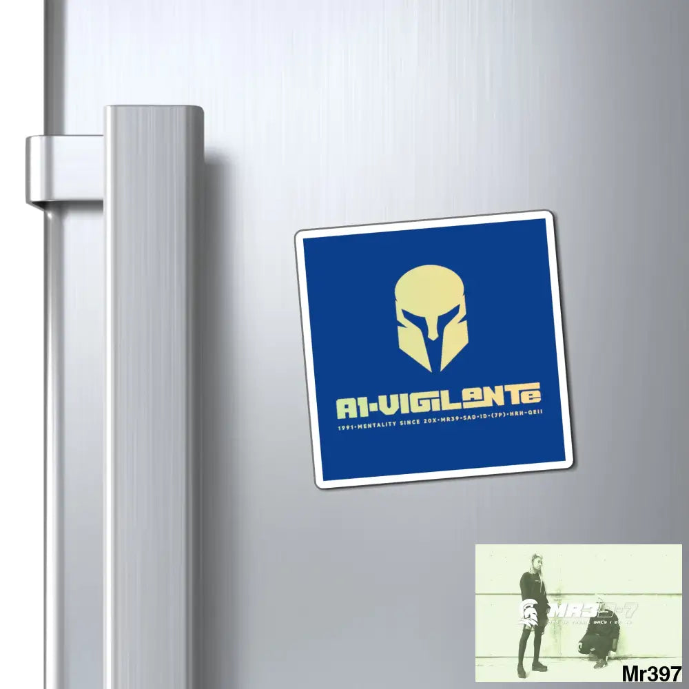 A1-Vigilante magnet Paper products