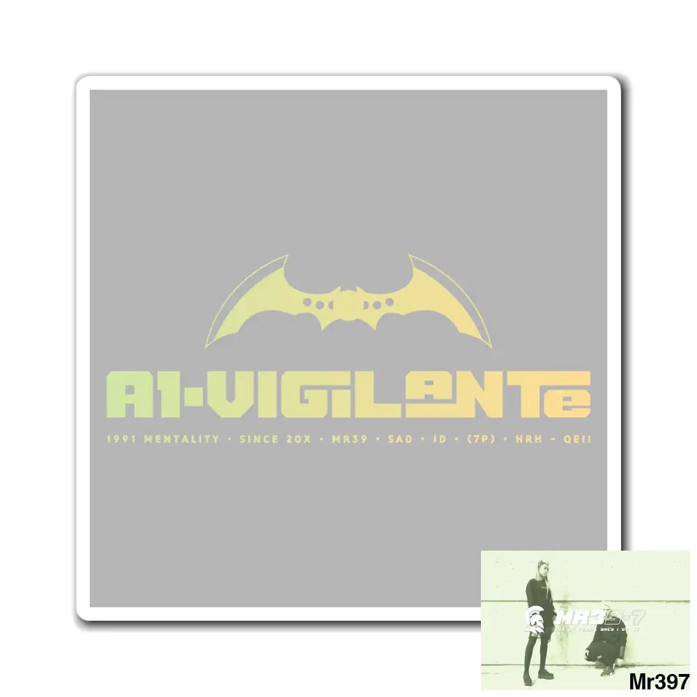 A1-Vigilante Magnet Paper products