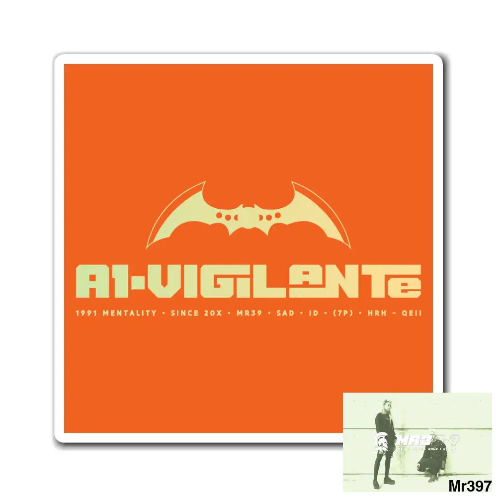 A1-Vigilante Magnet Paper products