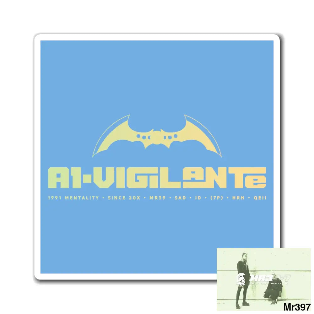 A1-Vigilante Magnet Paper products