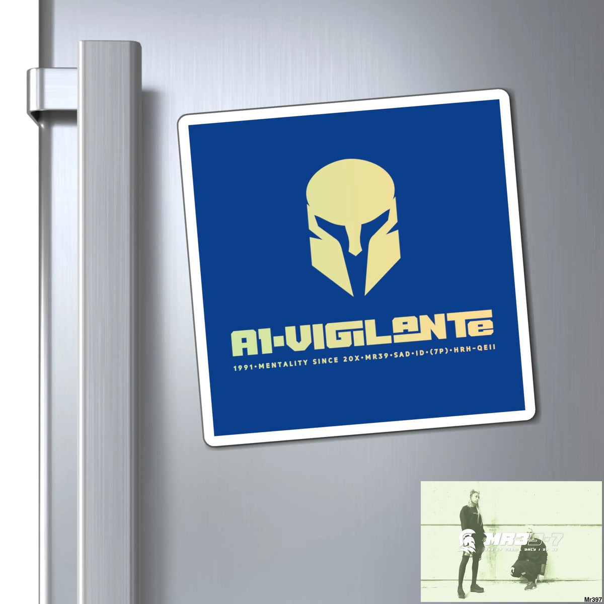 A1-Vigilante magnet Paper products