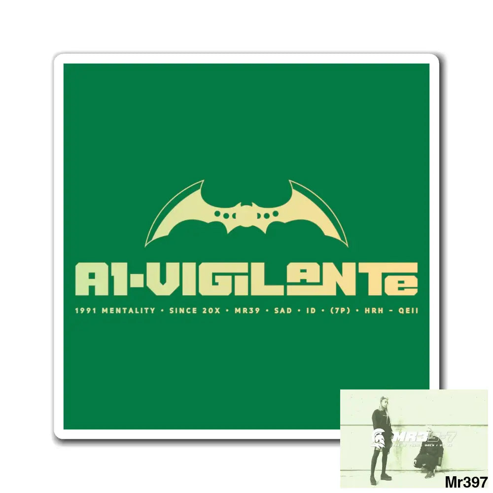 A1-Vigilante Magnet Paper products