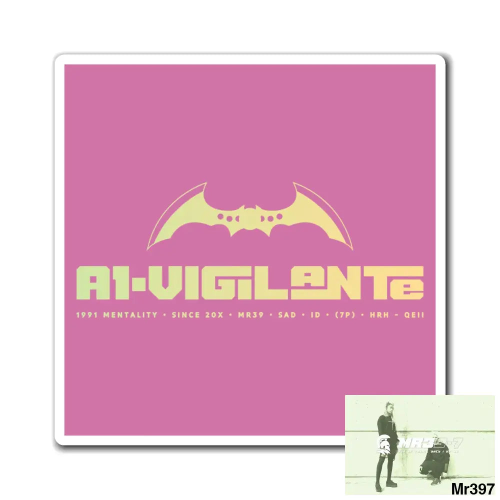 A1-Vigilante Magnet Paper products