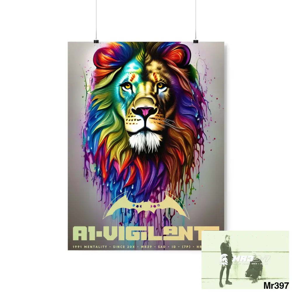 A1 Vigilante Matte Vertical Posters 18″ x 24″ / Matte Poster