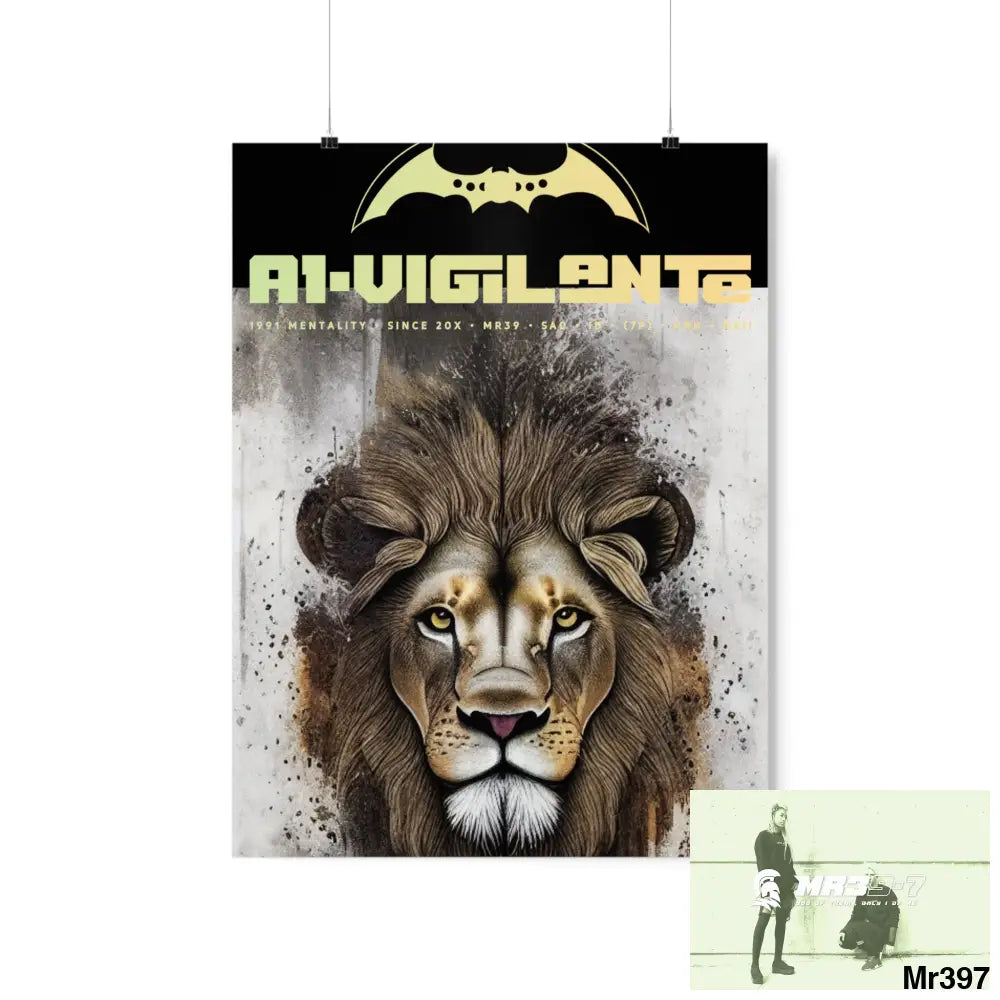 A1 Vigilante Matte Vertical Posters 18″ x 24″ / Matte Poster