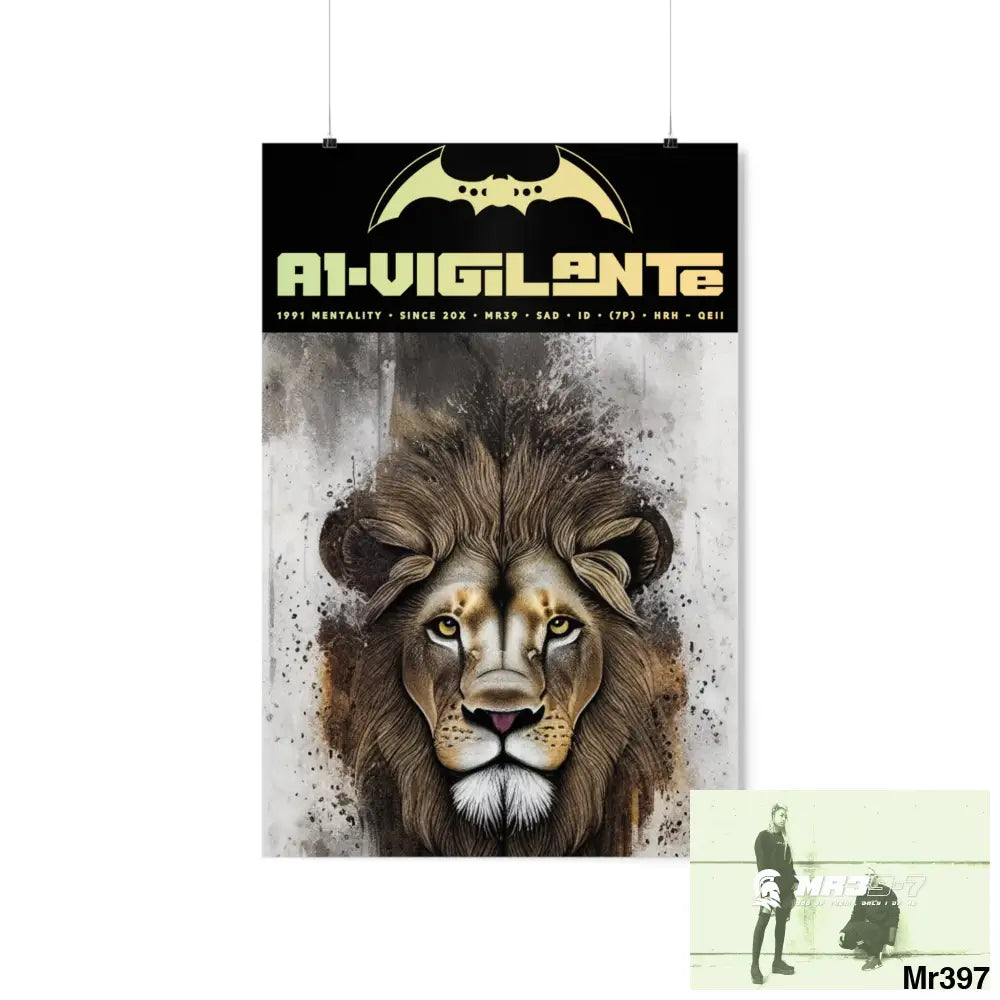 A1 Vigilante Matte Vertical Posters 20″ x 30″ / Matte Poster