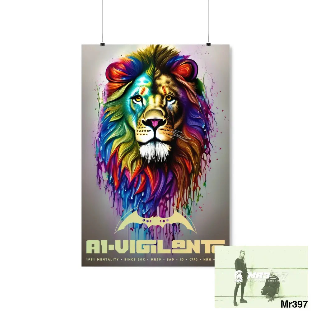 A1 Vigilante Matte Vertical Posters 20″ x 30″ / Matte Poster