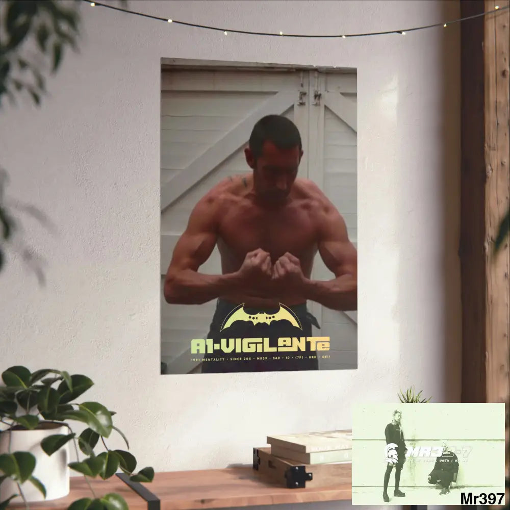 A1-Vigilante Matte Vertical Posters Poster