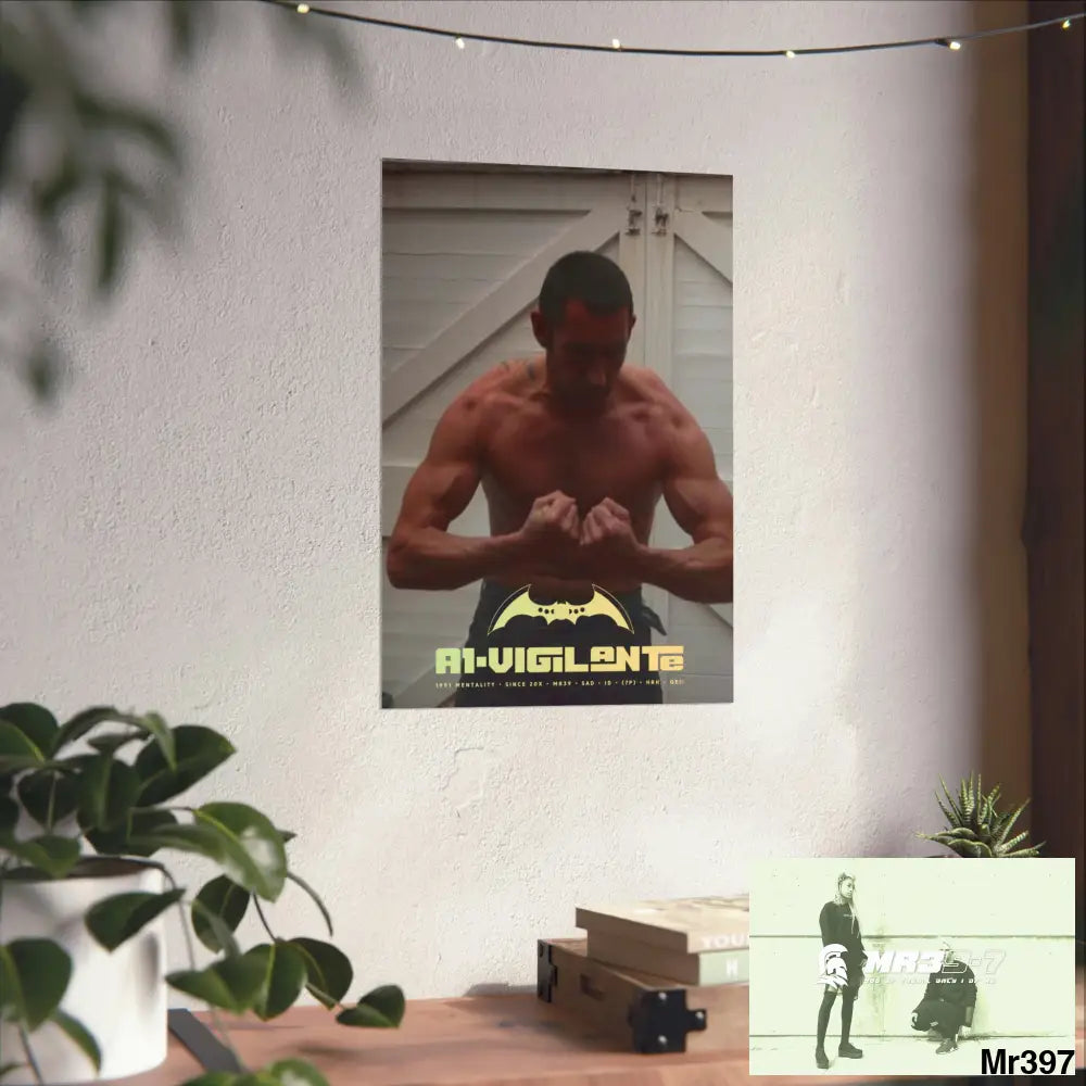 A1-Vigilante Matte Vertical Posters Poster