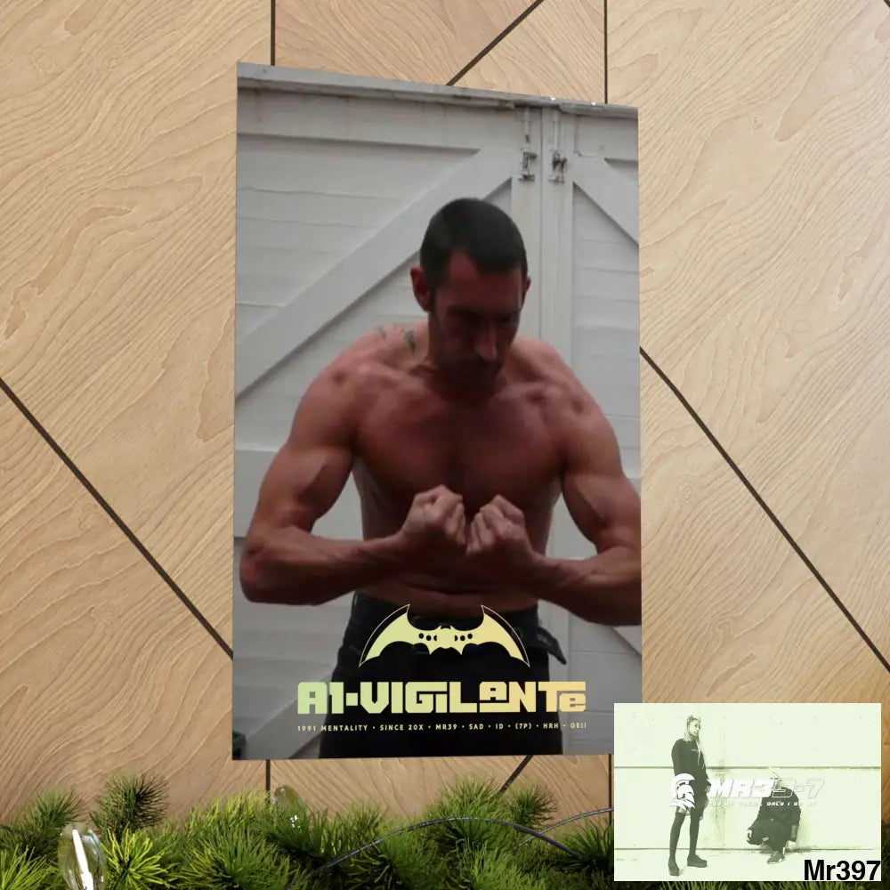 A1-Vigilante Matte Vertical Posters Poster