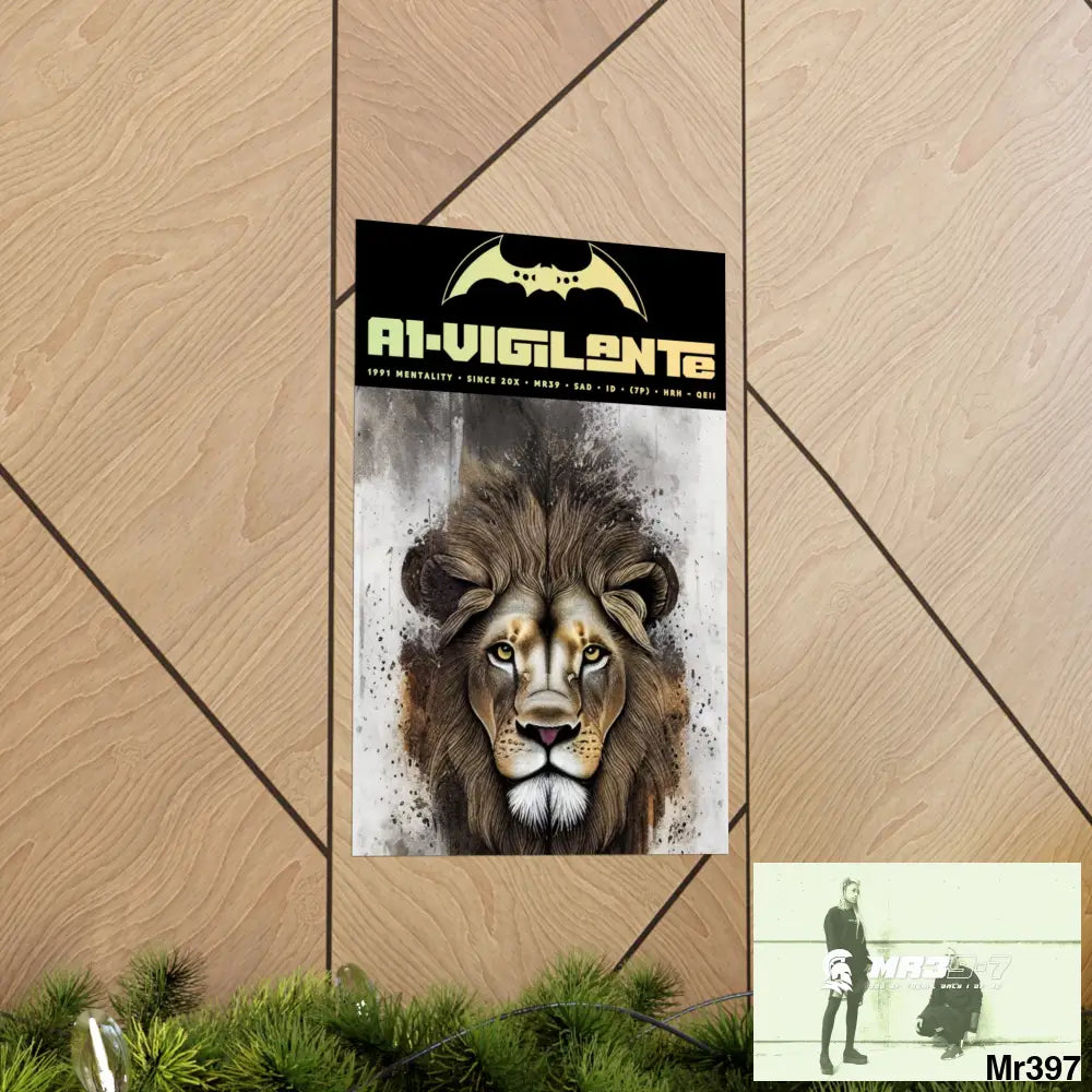 A1 Vigilante Matte Vertical Posters Poster