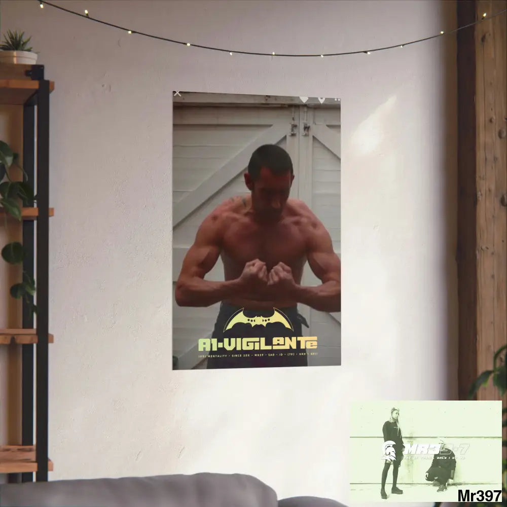 A1-Vigilante Matte Vertical Posters Poster