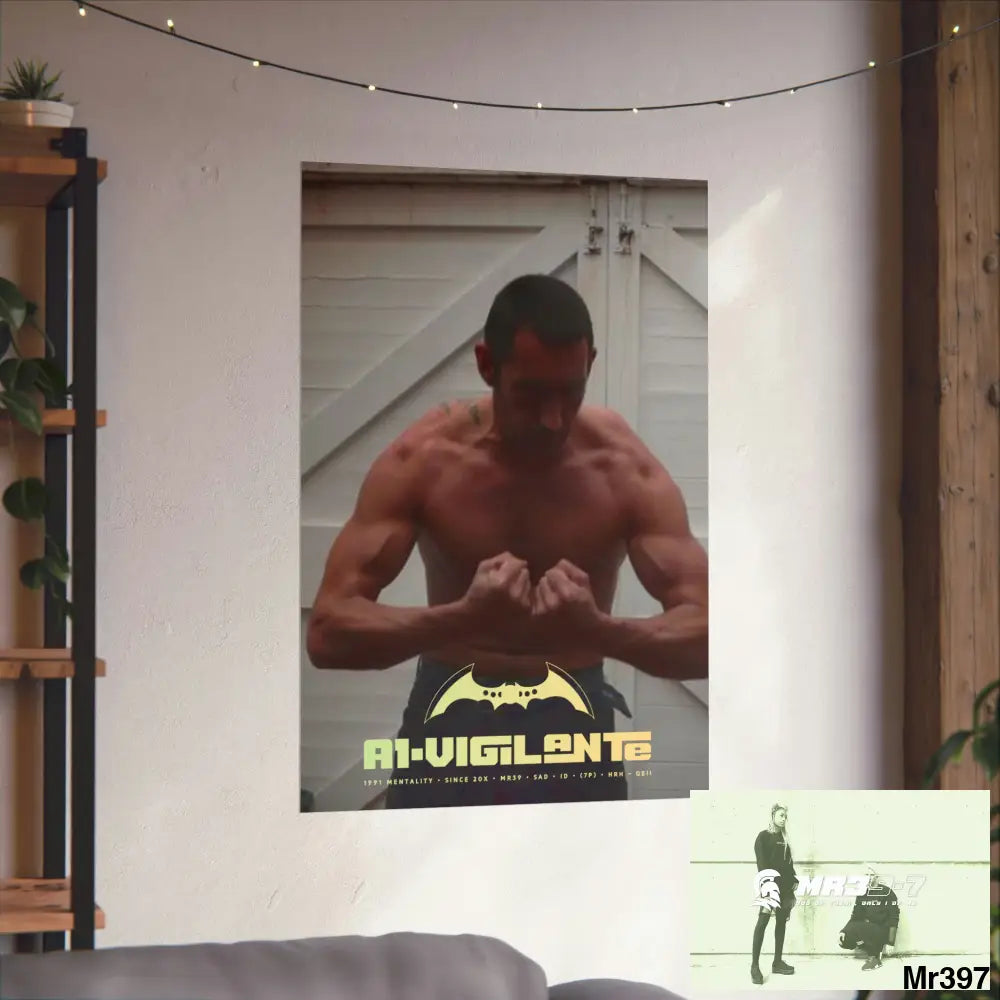 A1-Vigilante Matte Vertical Posters Poster
