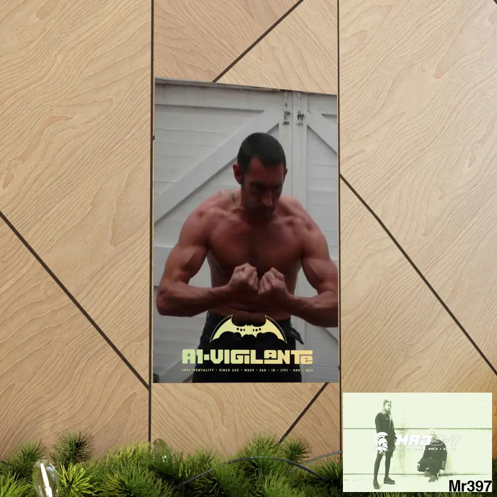 A1-Vigilante Matte Vertical Posters Poster