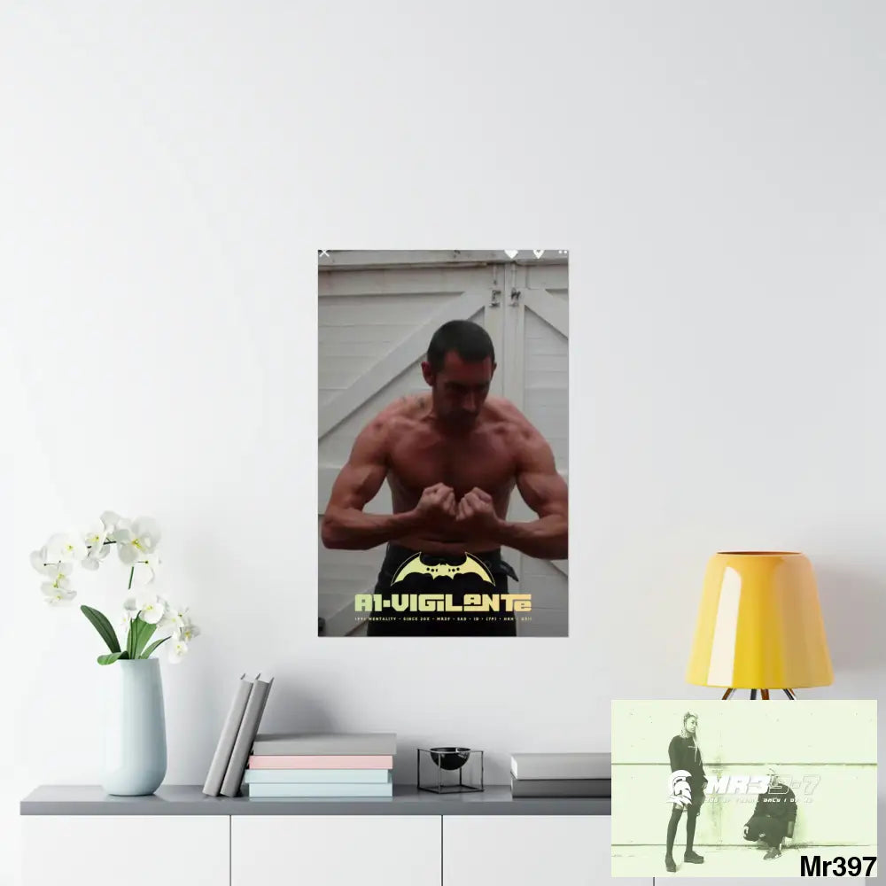 A1-Vigilante Matte Vertical Posters Poster
