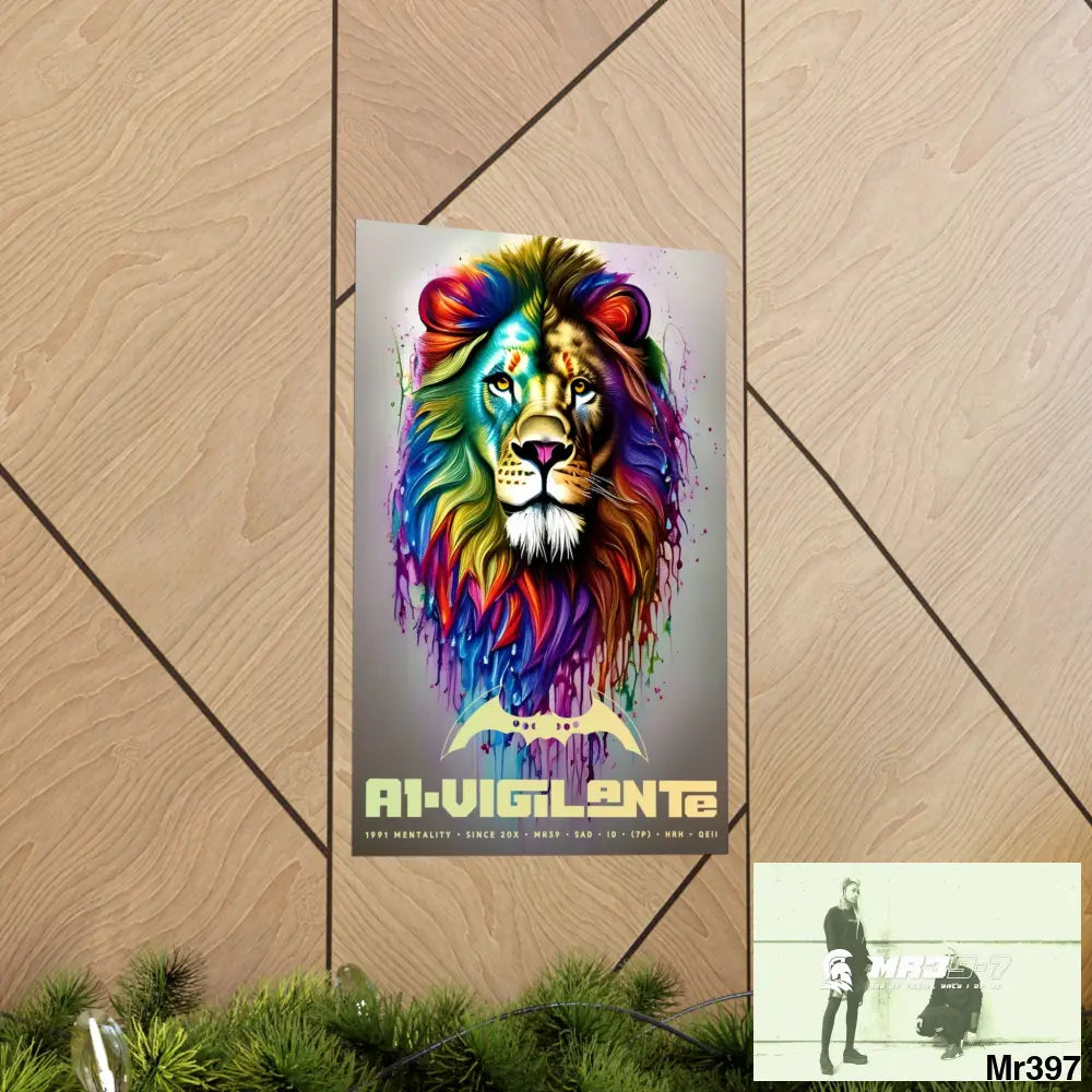 A1 Vigilante Matte Vertical Posters Poster