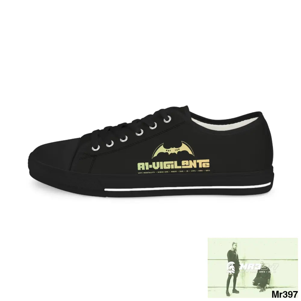 A1-Vigilante Men’s Low Top Sneakers Shoes