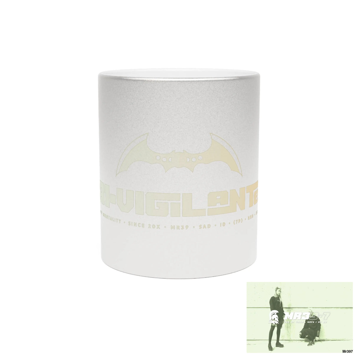 A1-Vigilante Metallic Mug (Silver\Gold) 11oz / Silver Mug