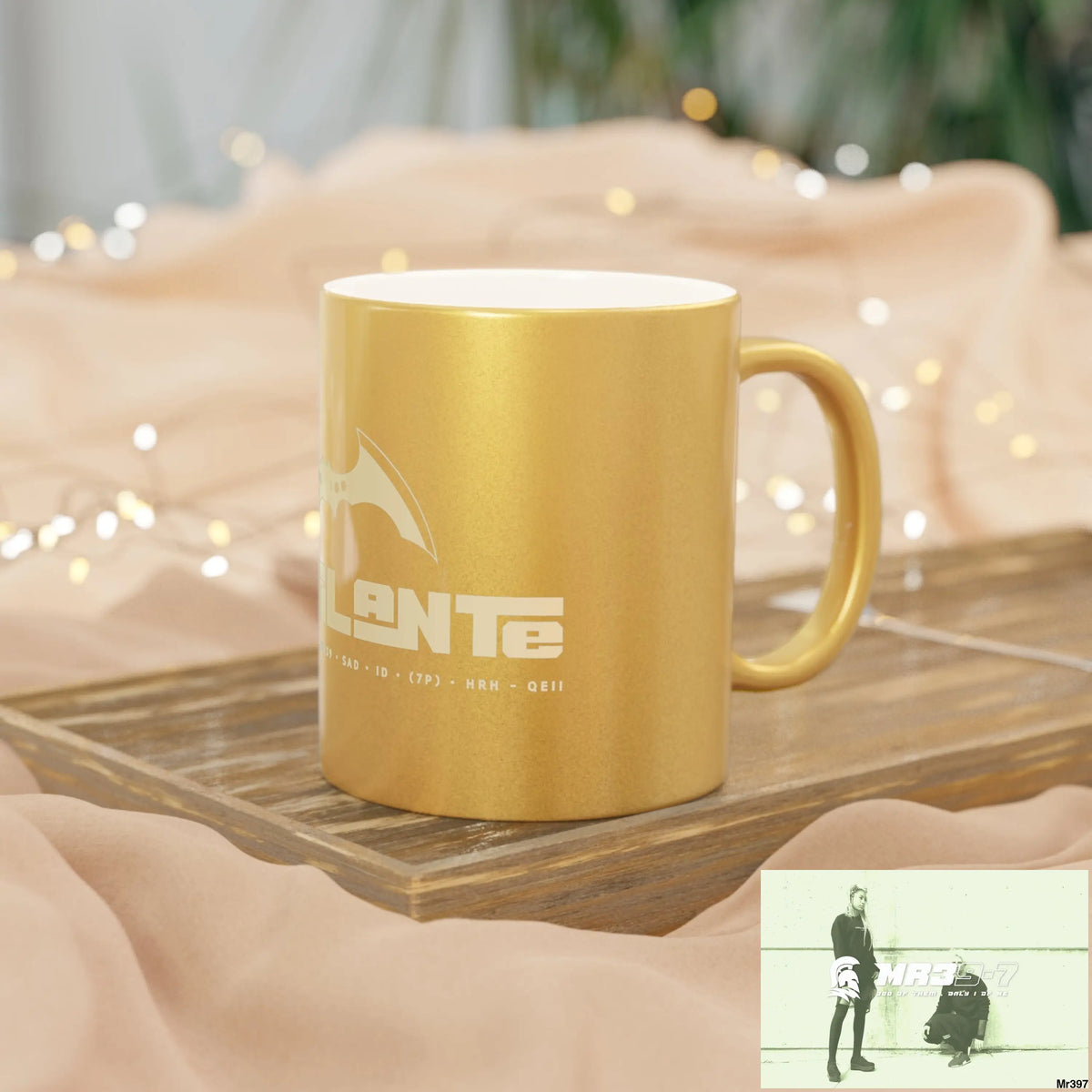 A1-Vigilante Metallic Mug (Silver\Gold) Mug