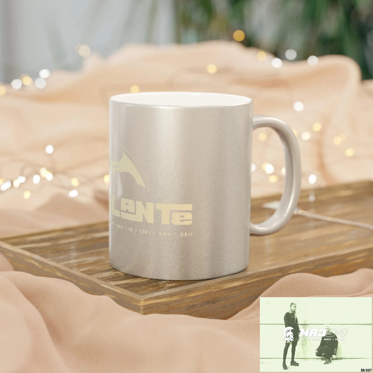 A1-Vigilante Metallic Mug (Silver\Gold) Mug