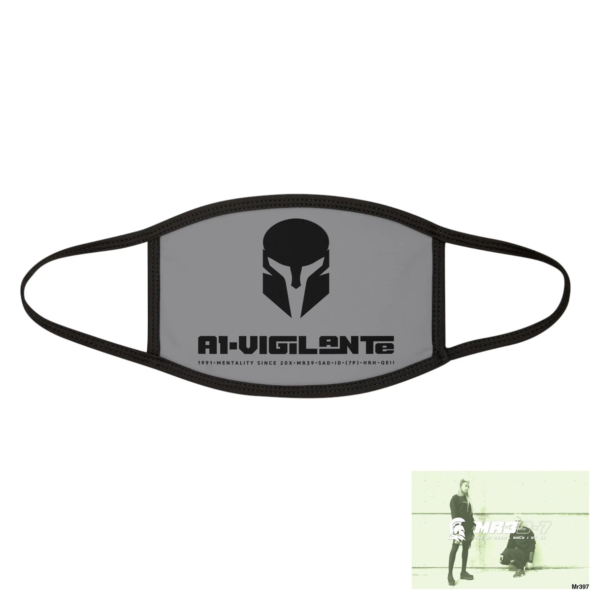 A1.Vigilante Mixed-Fabric Face Mask One size Accessories