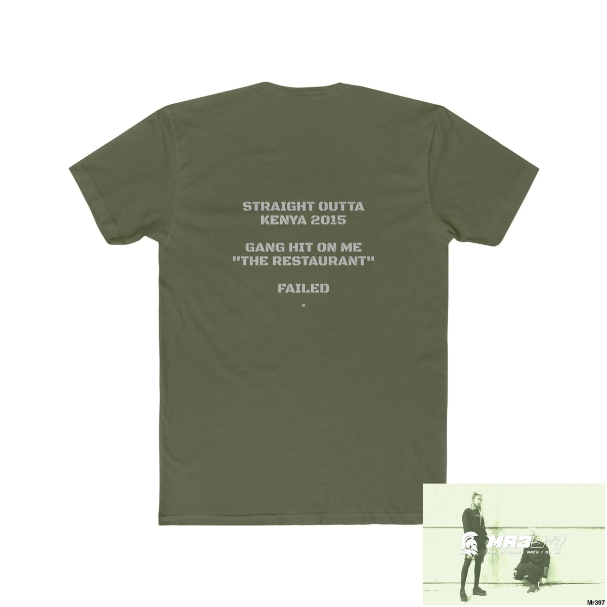 A1-Vigilante My life My Deaths Their Plans failed Tactical GB Men’s Cotton Crew Tee T-Shirt