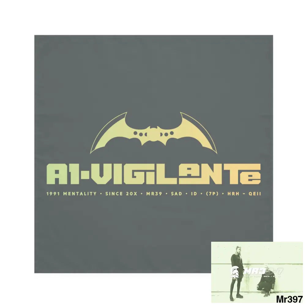 A1-Vigilante Napkins 4-piece set / White / 19’’ × 19’’ Accessories