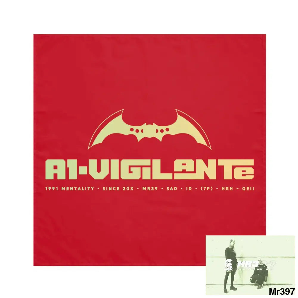 A1-Vigilante Napkins 4-piece set / White / 19’’ × 19’’ Accessories