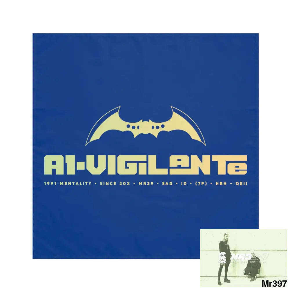 A1-Vigilante Napkins 4-piece set / White / 19’’ × 19’’ Accessories