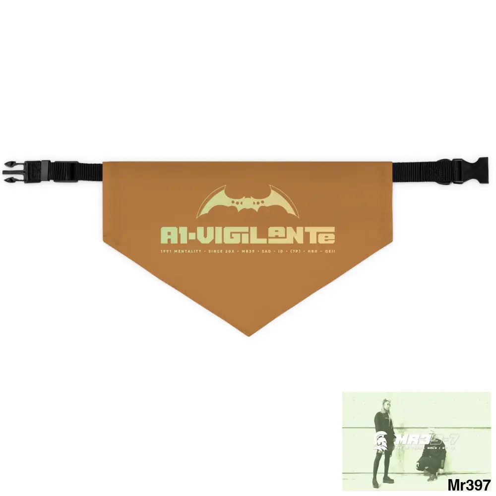 A1 Vigilante Pet Bandana Collar L Pets