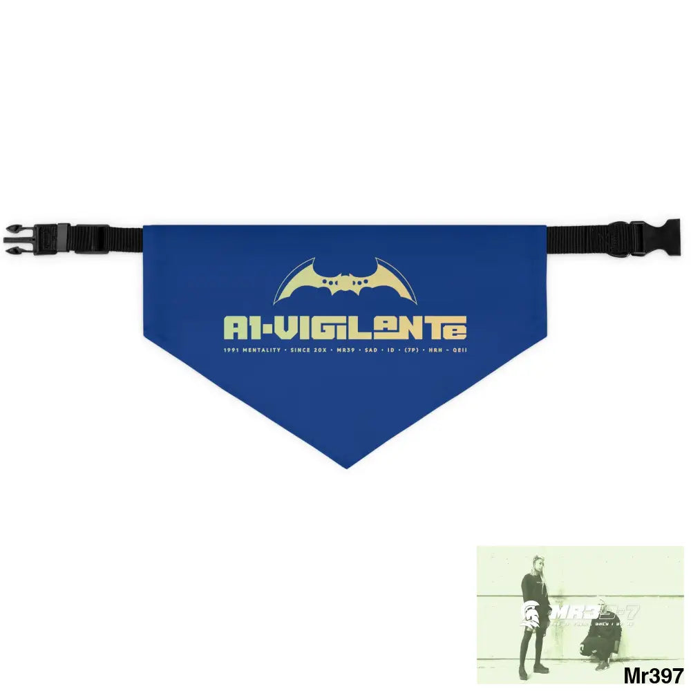 A1 Vigilante Pet Bandana Collar L Pets