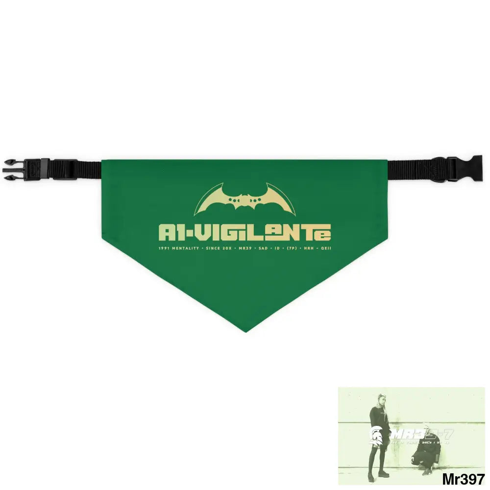 A1 Vigilante Pet Bandana Collar L Pets
