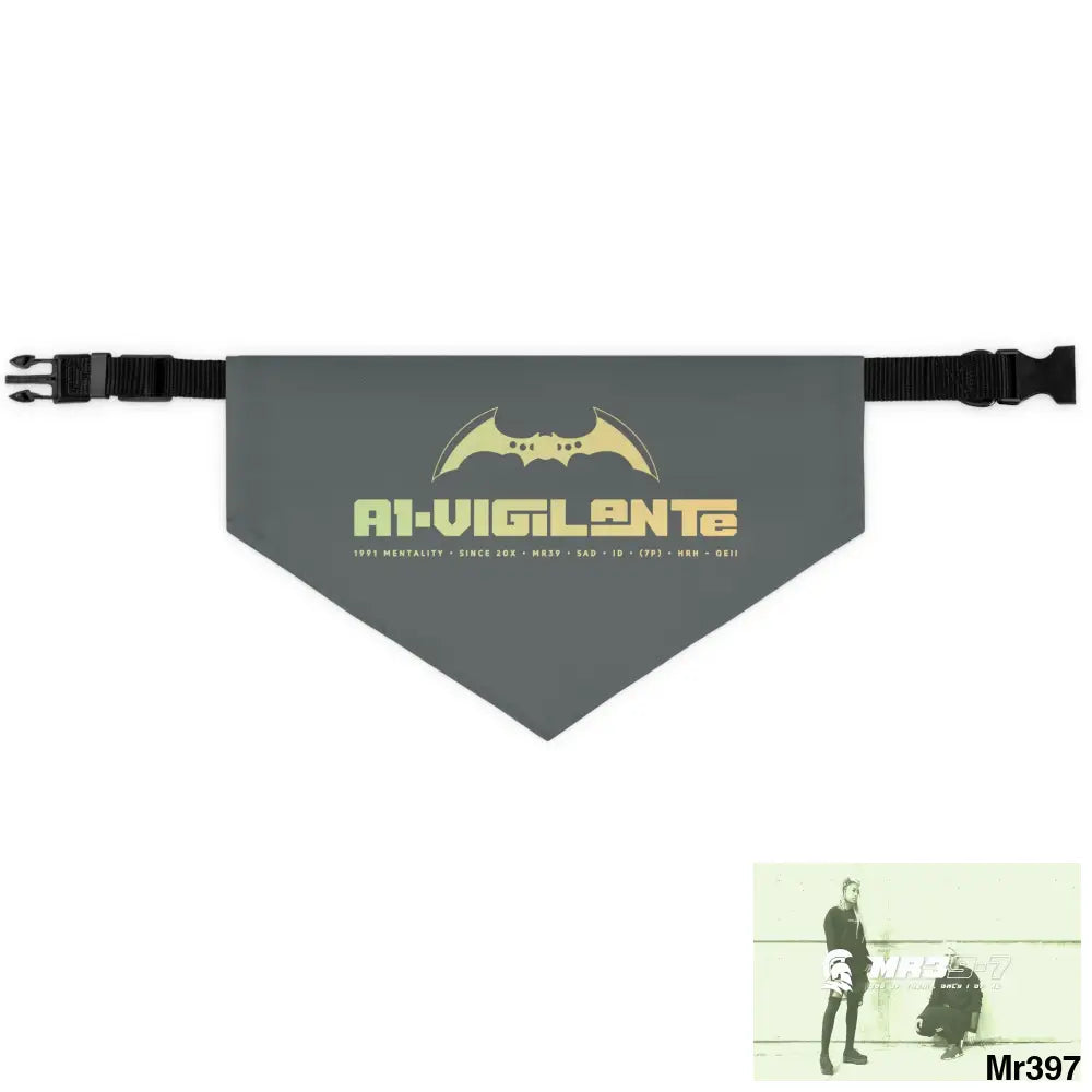 A1 Vigilante Pet Bandana Collar L Pets