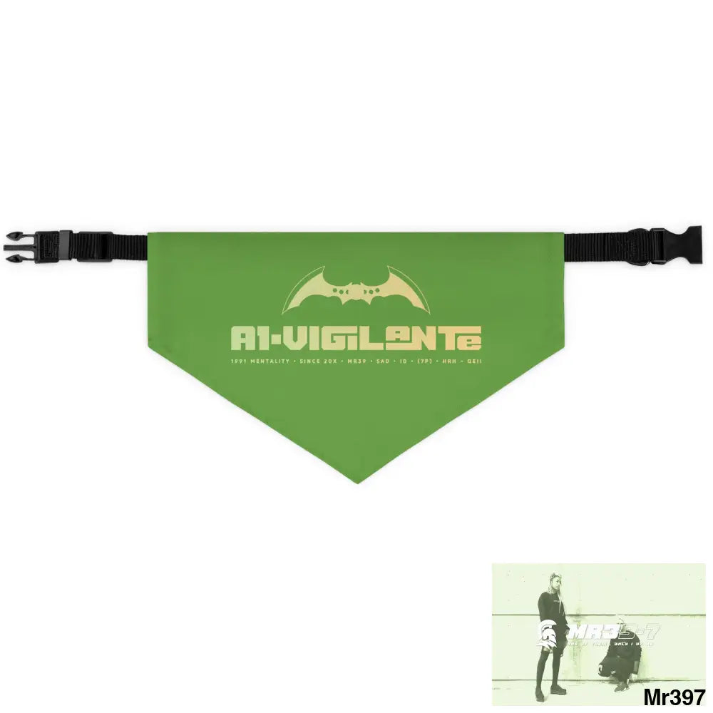 A1 Vigilante Pet Bandana Collar L Pets