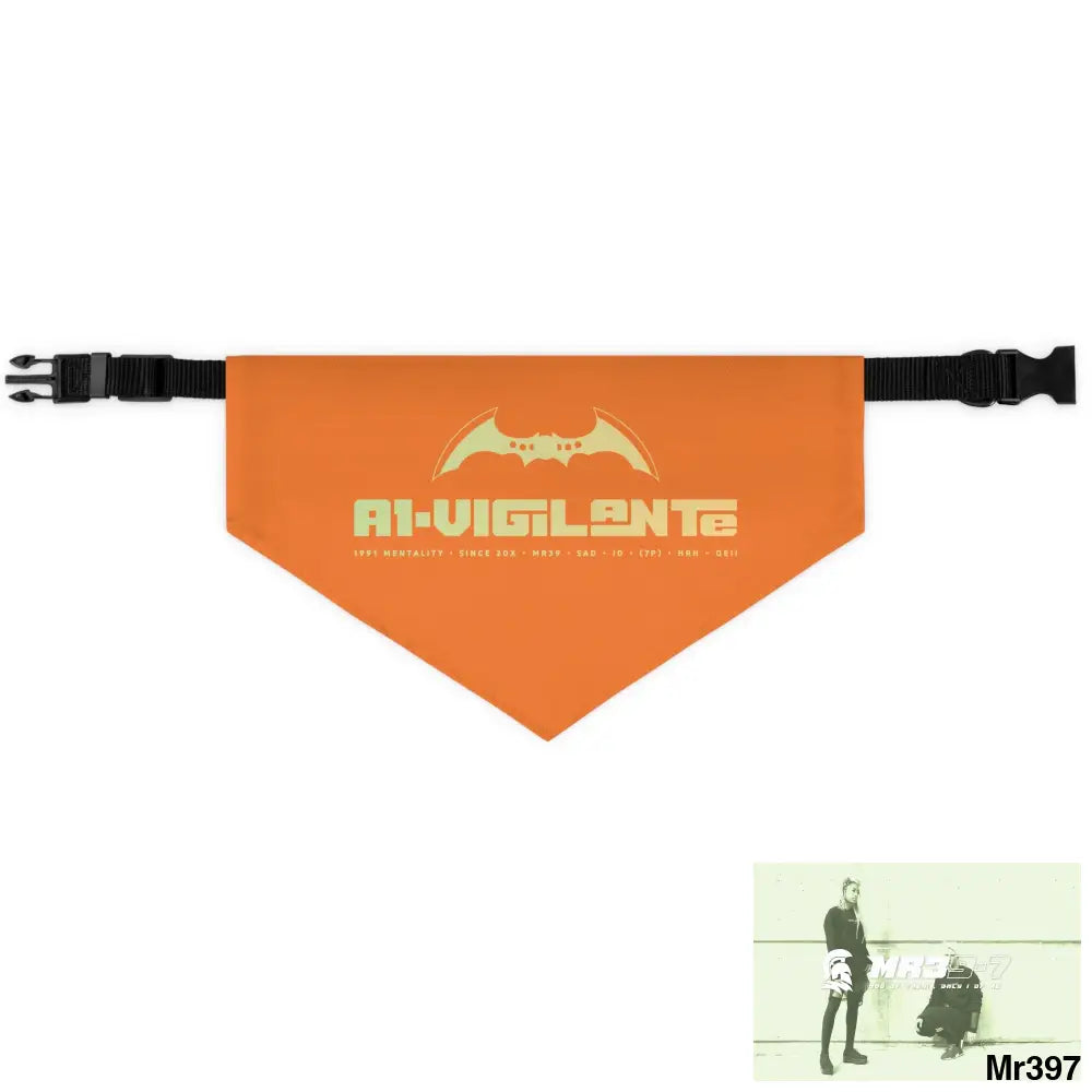 A1 Vigilante Pet Bandana Collar L Pets