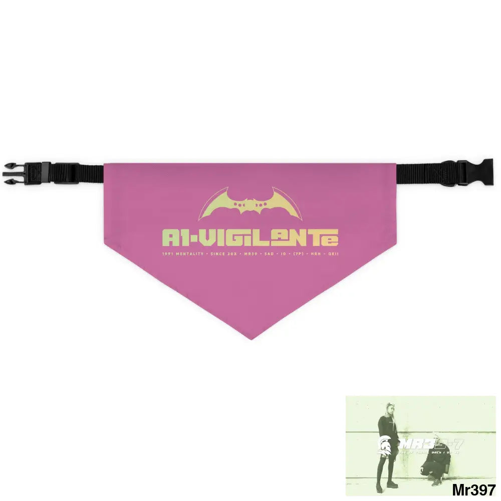 A1 Vigilante Pet Bandana Collar L Pets