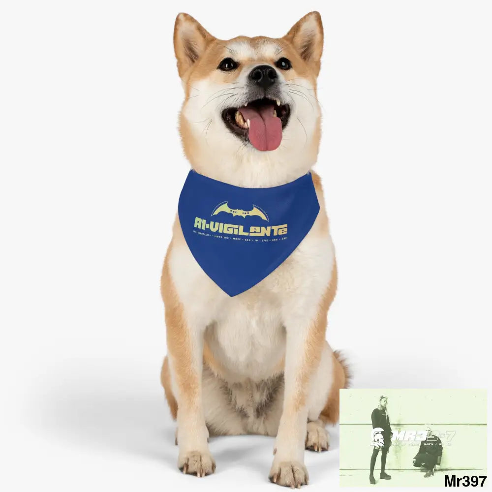A1 Vigilante Pet Bandana Collar Pets