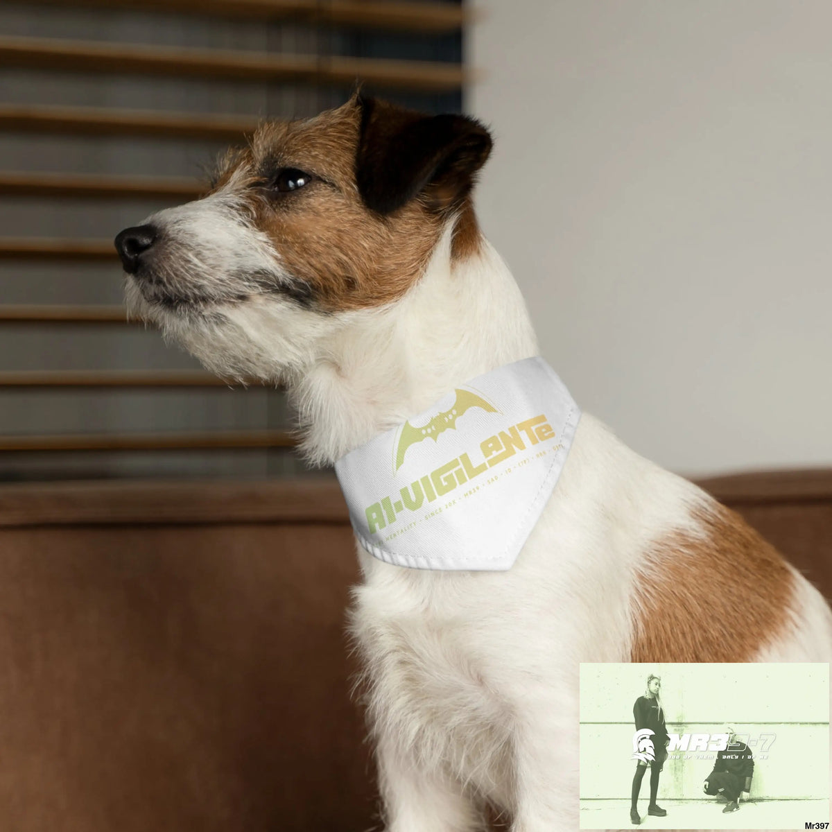 A1 Vigilante Pet Bandana Collar Pets
