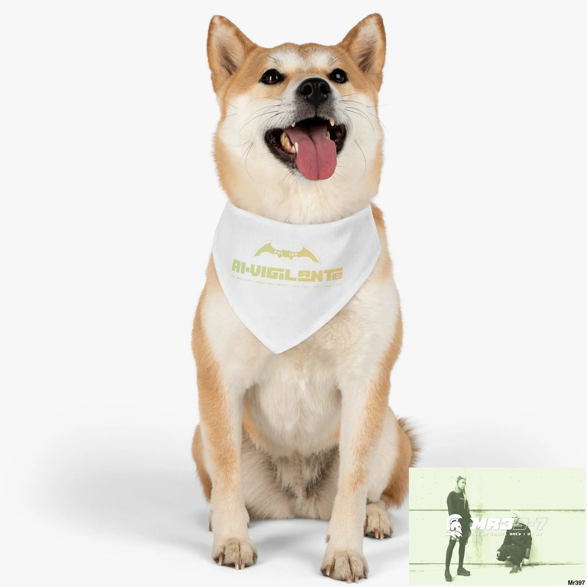 A1 Vigilante Pet Bandana Collar Pets