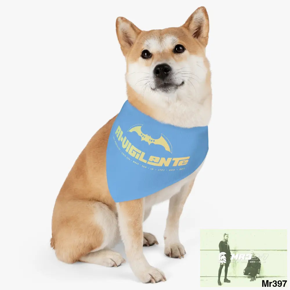 A1 Vigilante Pet Bandana Collar Pets