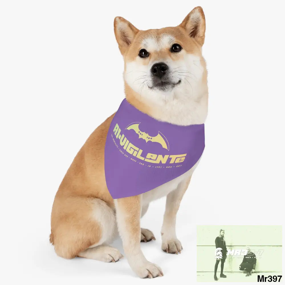 A1 Vigilante Pet Bandana Collar Pets
